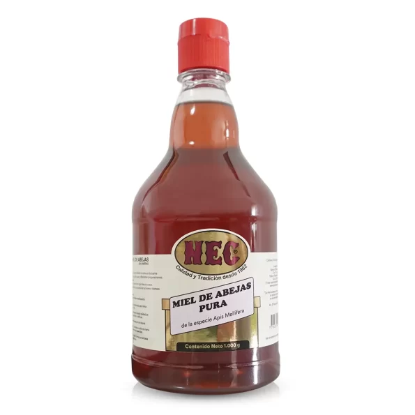 Miel de abejas pura 1000g